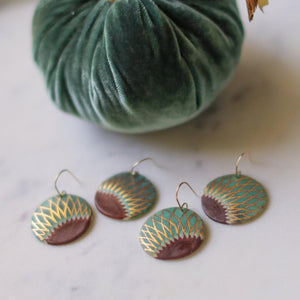 Sunray Earrings - BAJA Collection by Remnant Studios