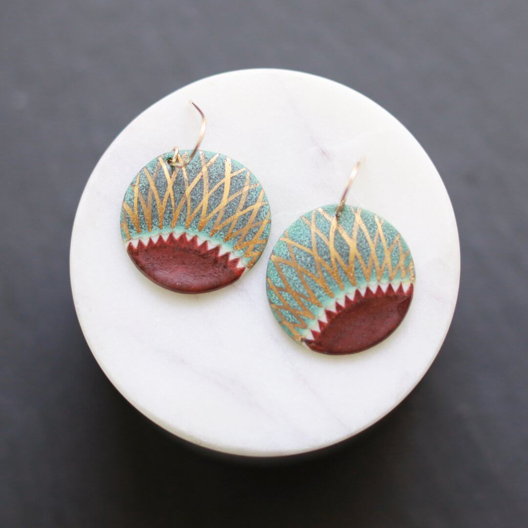 Sunray Earrings - BAJA Collection by Remnant Studios