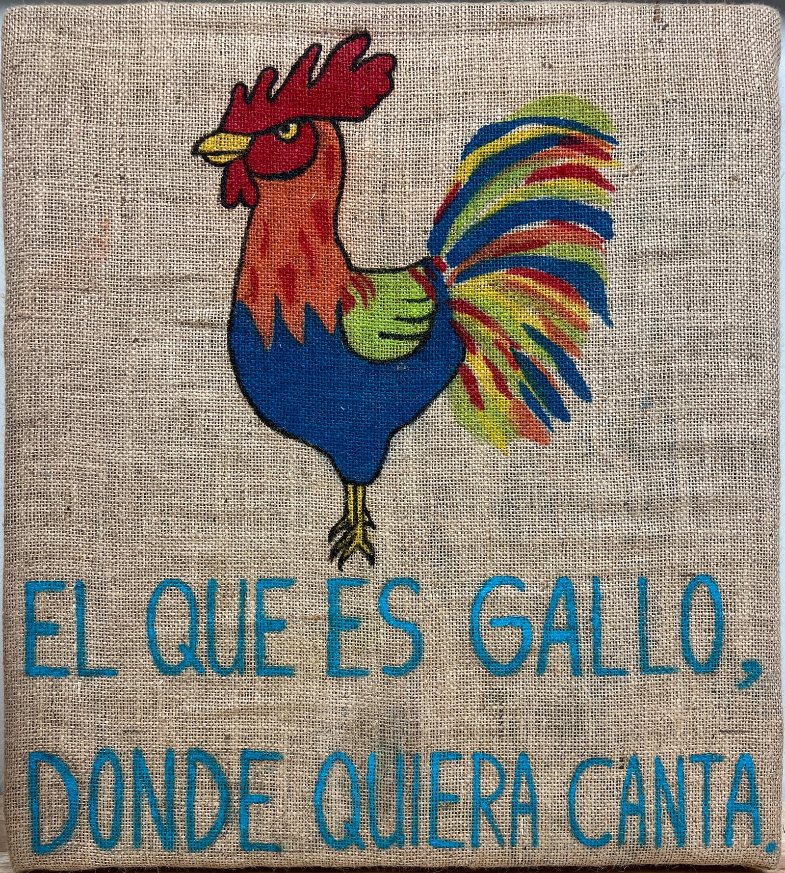 El Que es Gallo, Donde Quiera Canta #1 by Ricardo Zamora