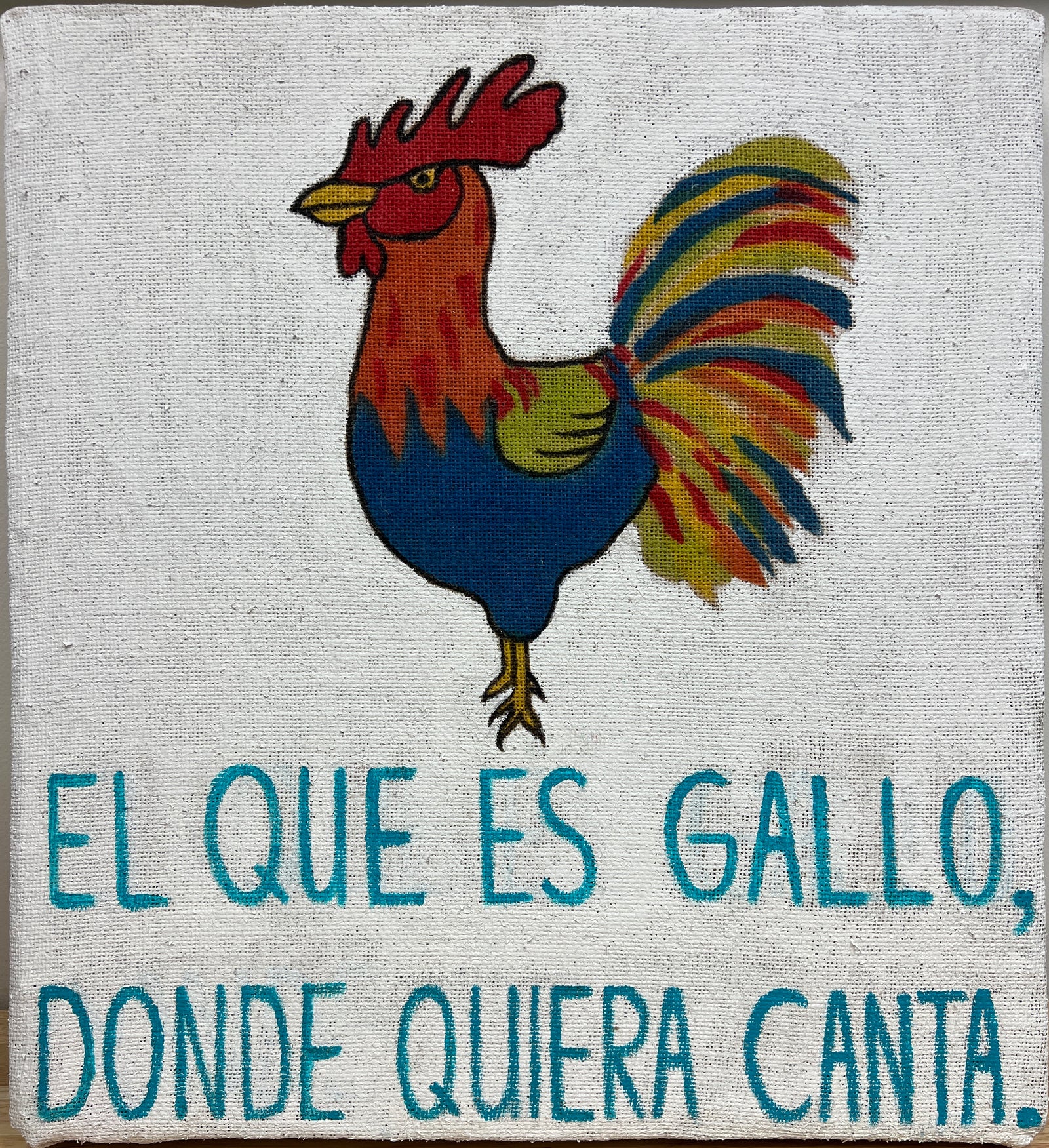 El Que es Gallo, Donde Quiera Canta #2 by Ricardo Zamora