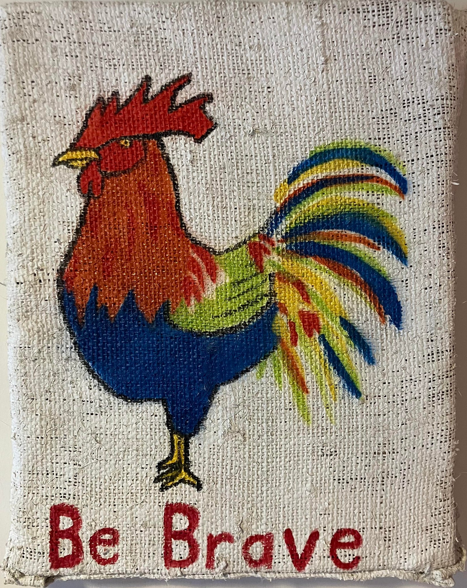 Be Brave by Ricardo Zamora - White