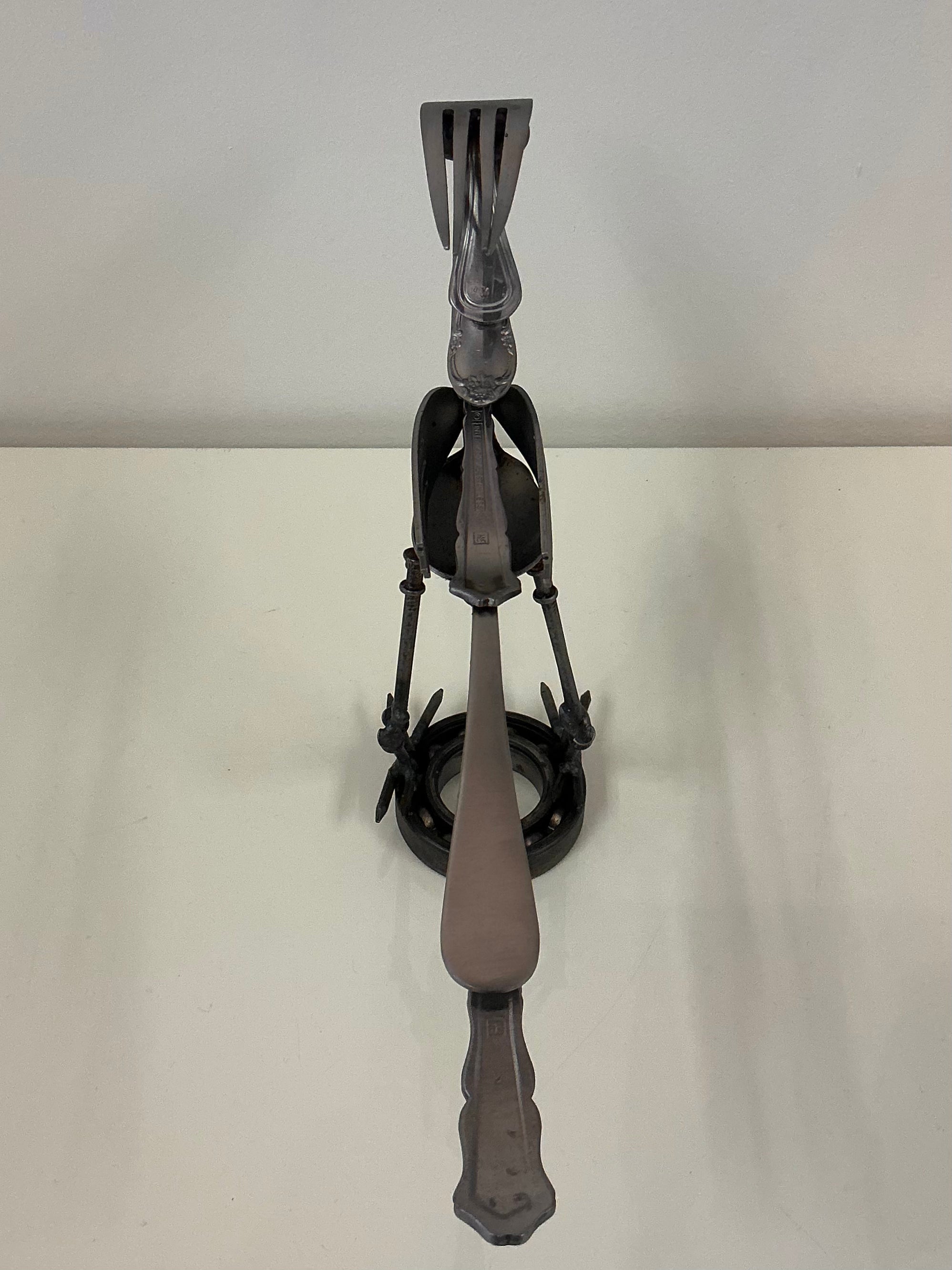 Roadrunner Metal Art Sculpture by Bernardo Meza of Meza Metal Sculptures