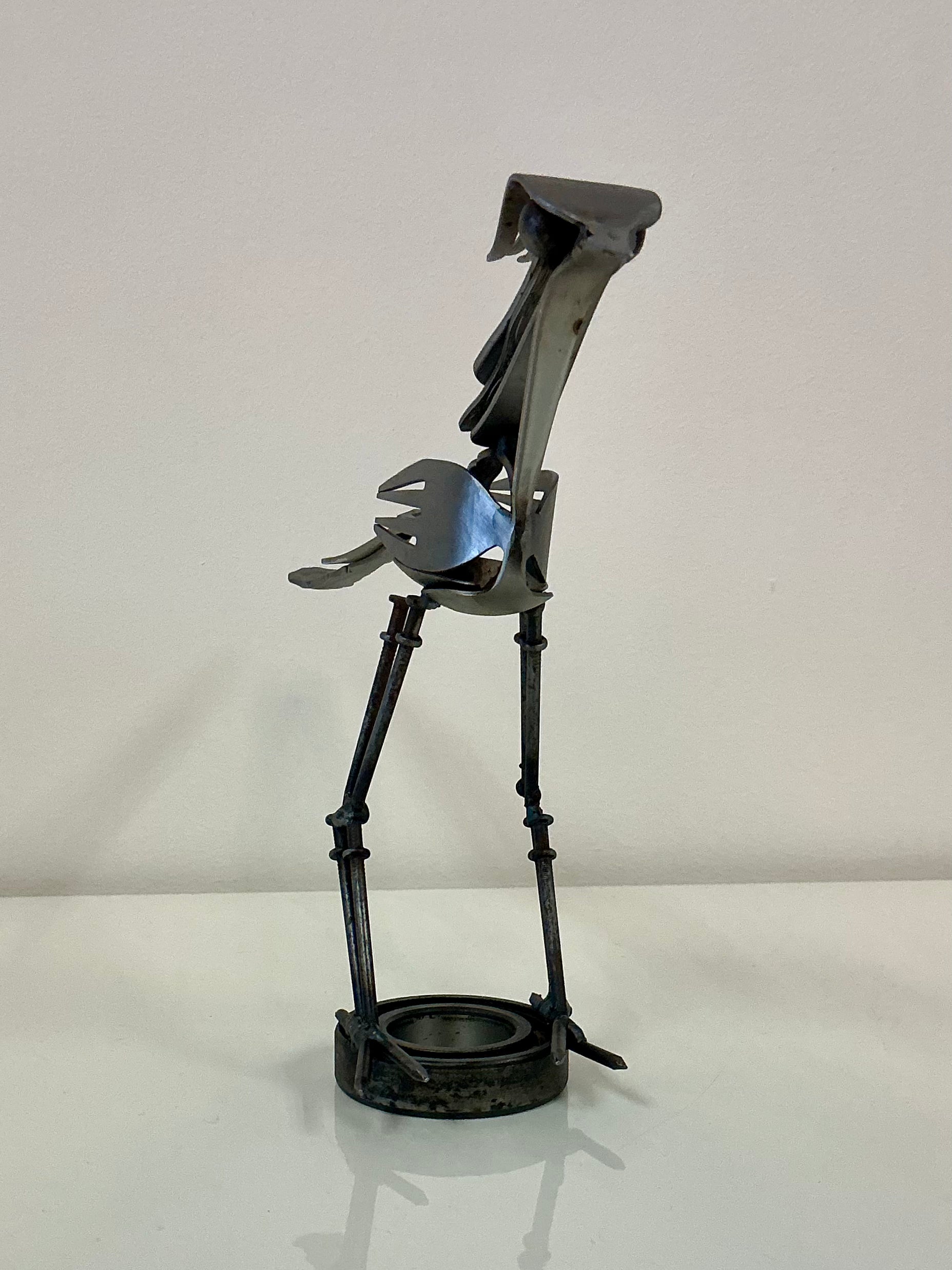 Roadrunner Metal Art Sculpture by Bernardo Meza of Meza Metal Sculptures