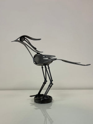 Roadrunner Metal Art Sculpture by Bernardo Meza of Meza Metal Sculptures