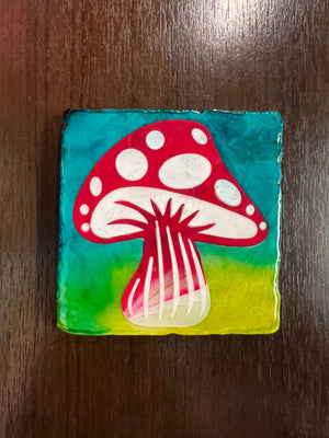 Colorful Tile Coasters by Calloway Studios