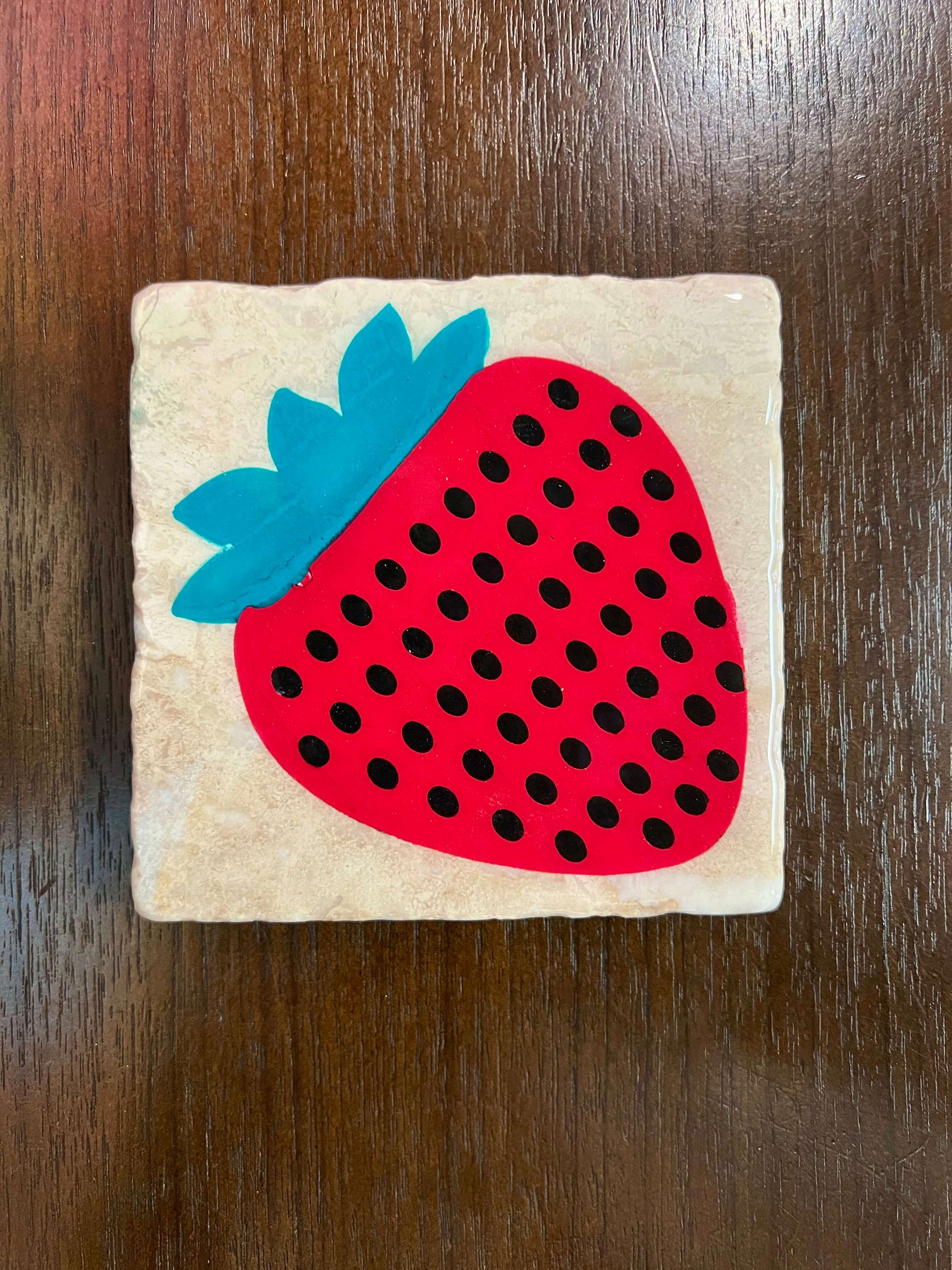 Colorful Tile Coasters by Calloway Studios