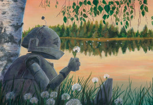 Dandelion Bot by Robots in Rowboats. Art by Lauren Briére