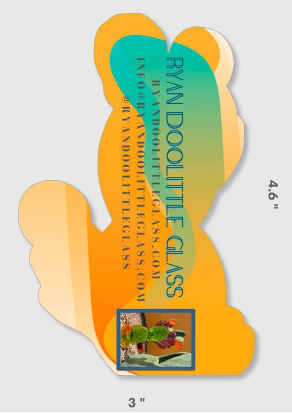 Cactus Stickers by Ryan Doolittle Glass