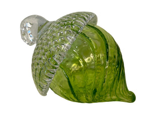 Acorn Glass Sculpture Ornament by Ryan Doolittle Glass