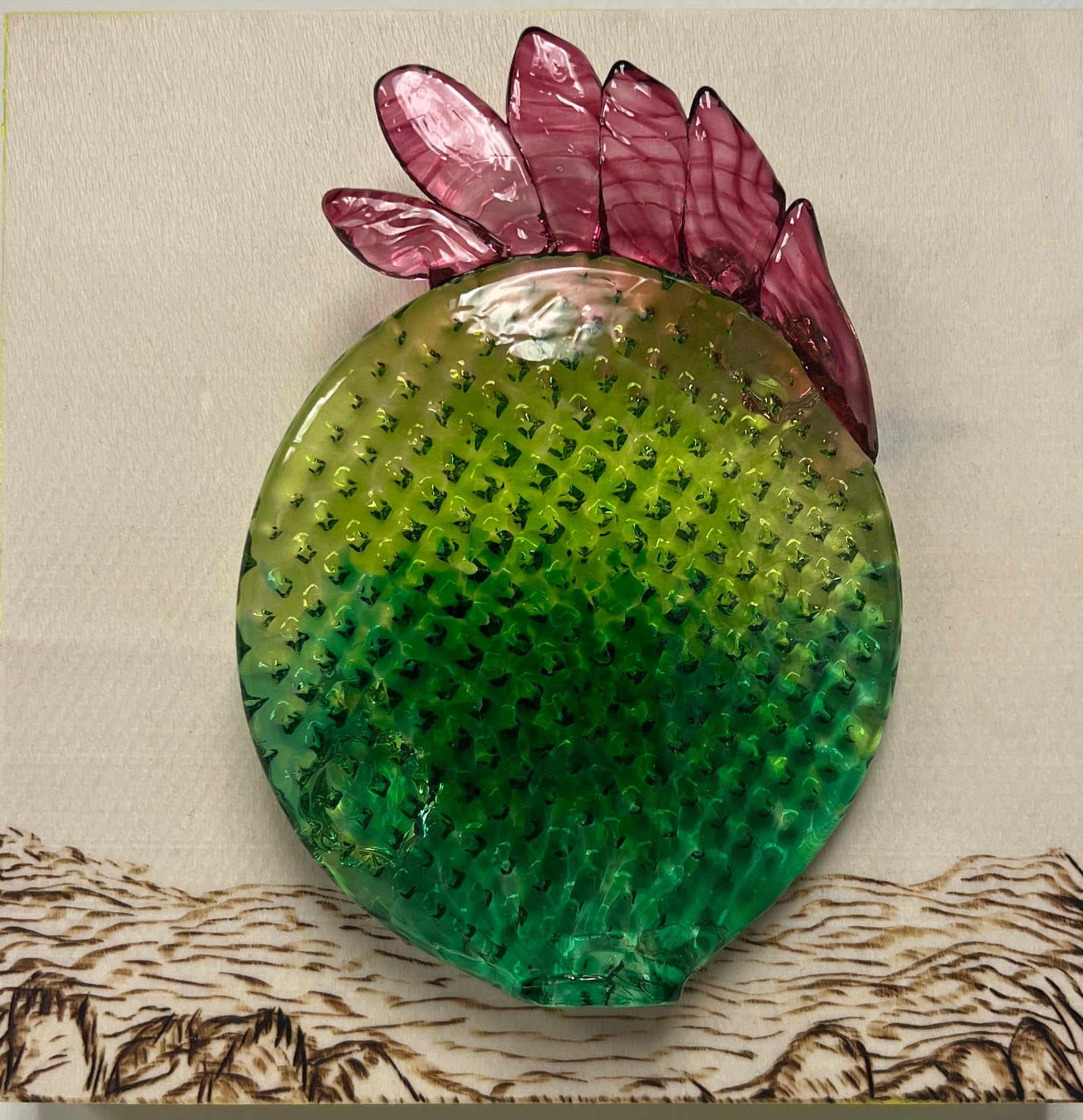 Small Wall Prickle 2 by Ryan Doolittle - Square