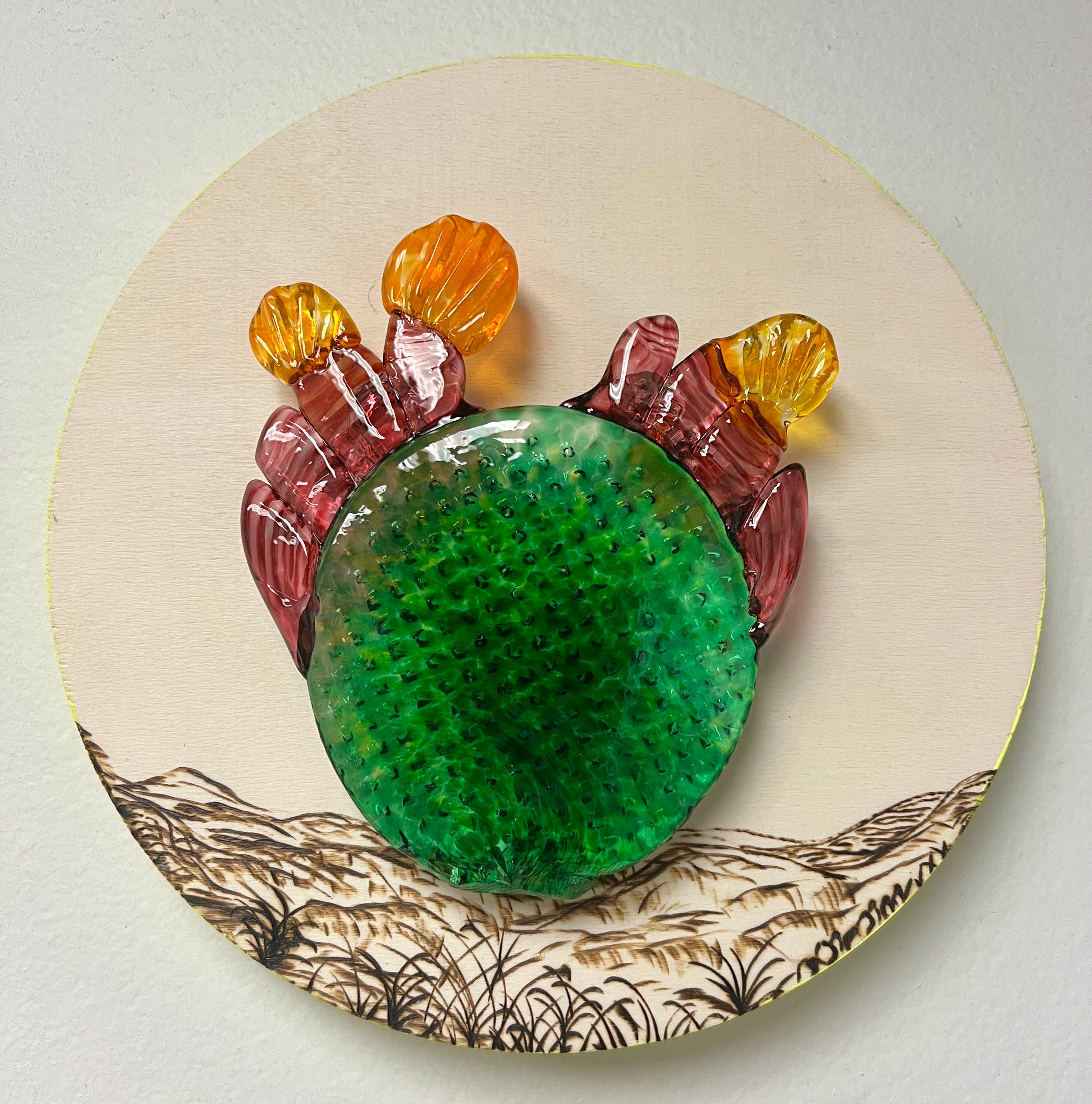 Small Wall Prickle 1 by Ryan Doolittle - Round