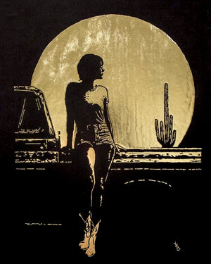 Saguaro Moon by Victor Selin