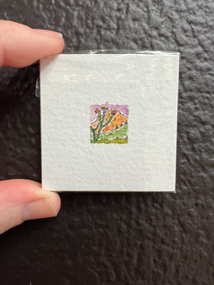 Teeny Tiny Ocotillo Original #2 by Sally Van Horn