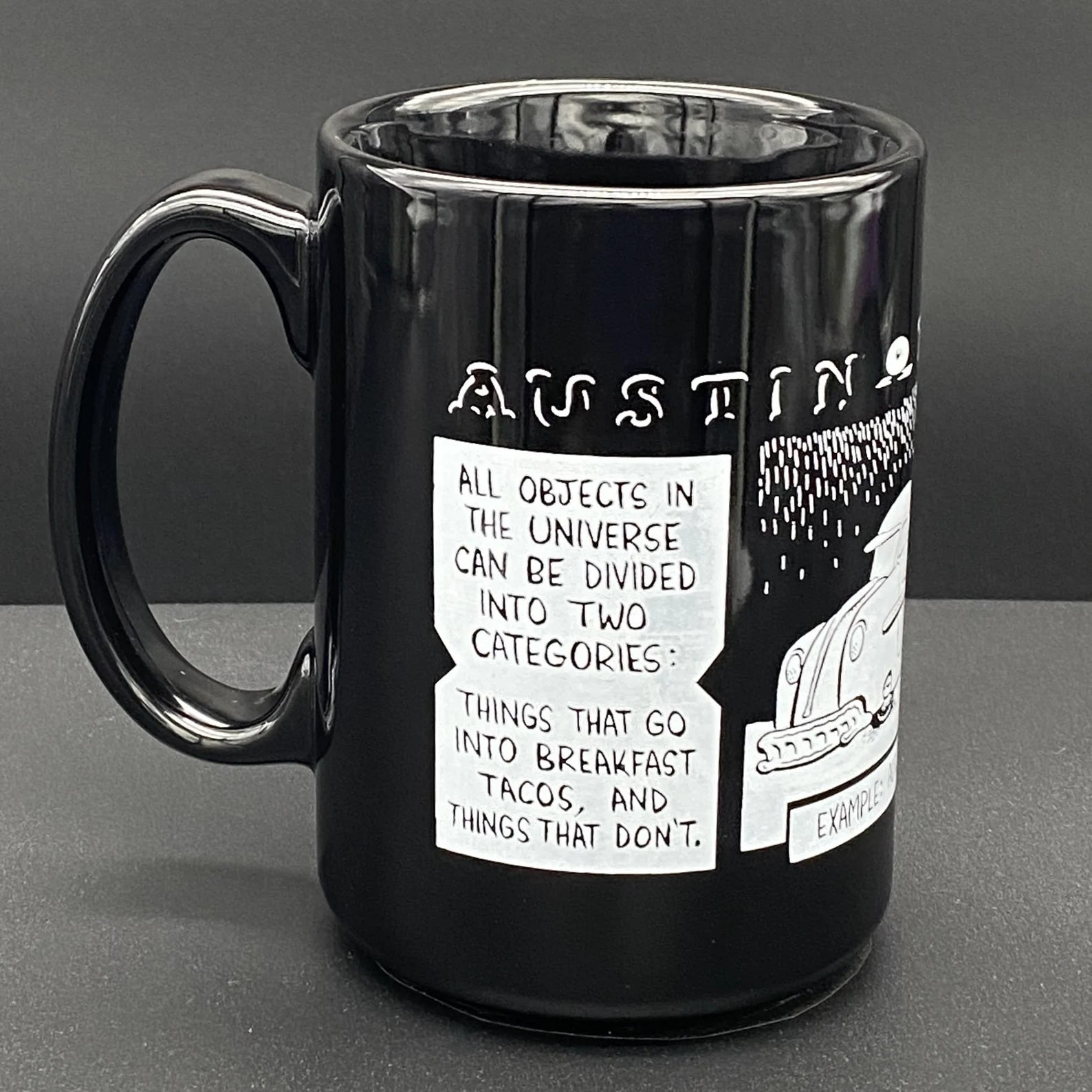 Austin Texas Breakfast Taco Mug by Sam Hurt