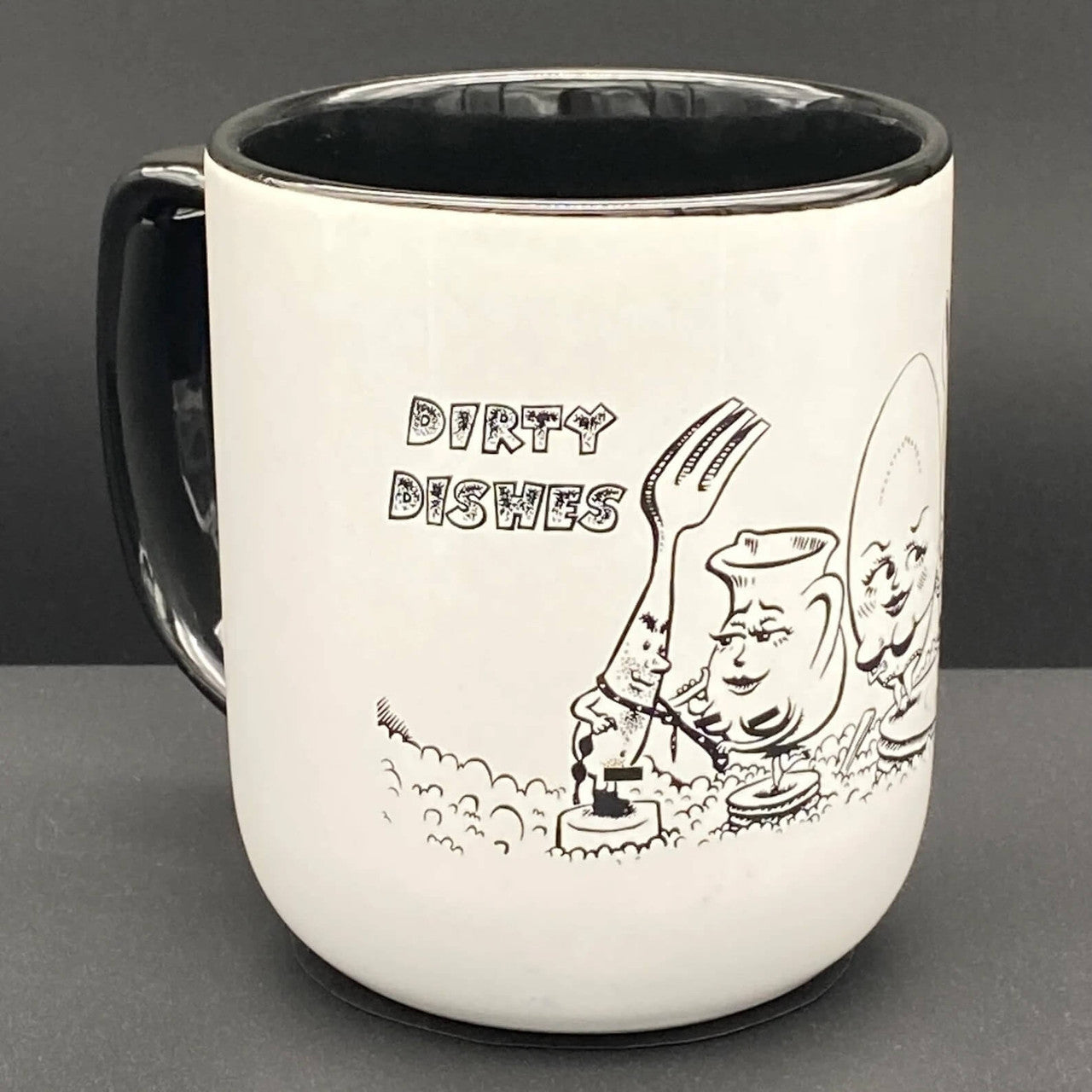 Dirty Dishes Mug by Sam Hurt