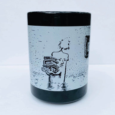 Eyebeam Candle Mug by Sam Hurt