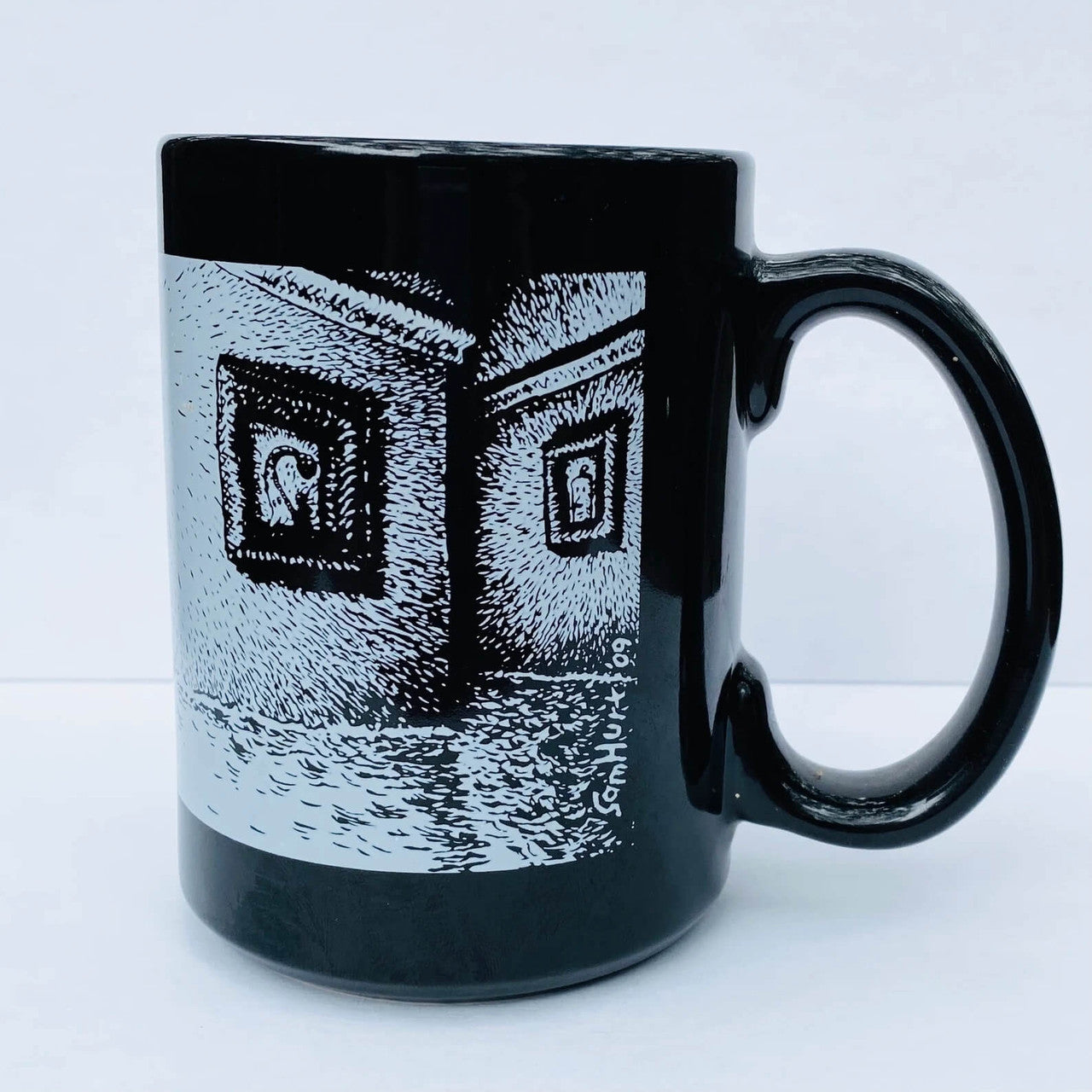 Eyebeam Candle Mug by Sam Hurt