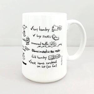 The List Mug by Sam Hurt