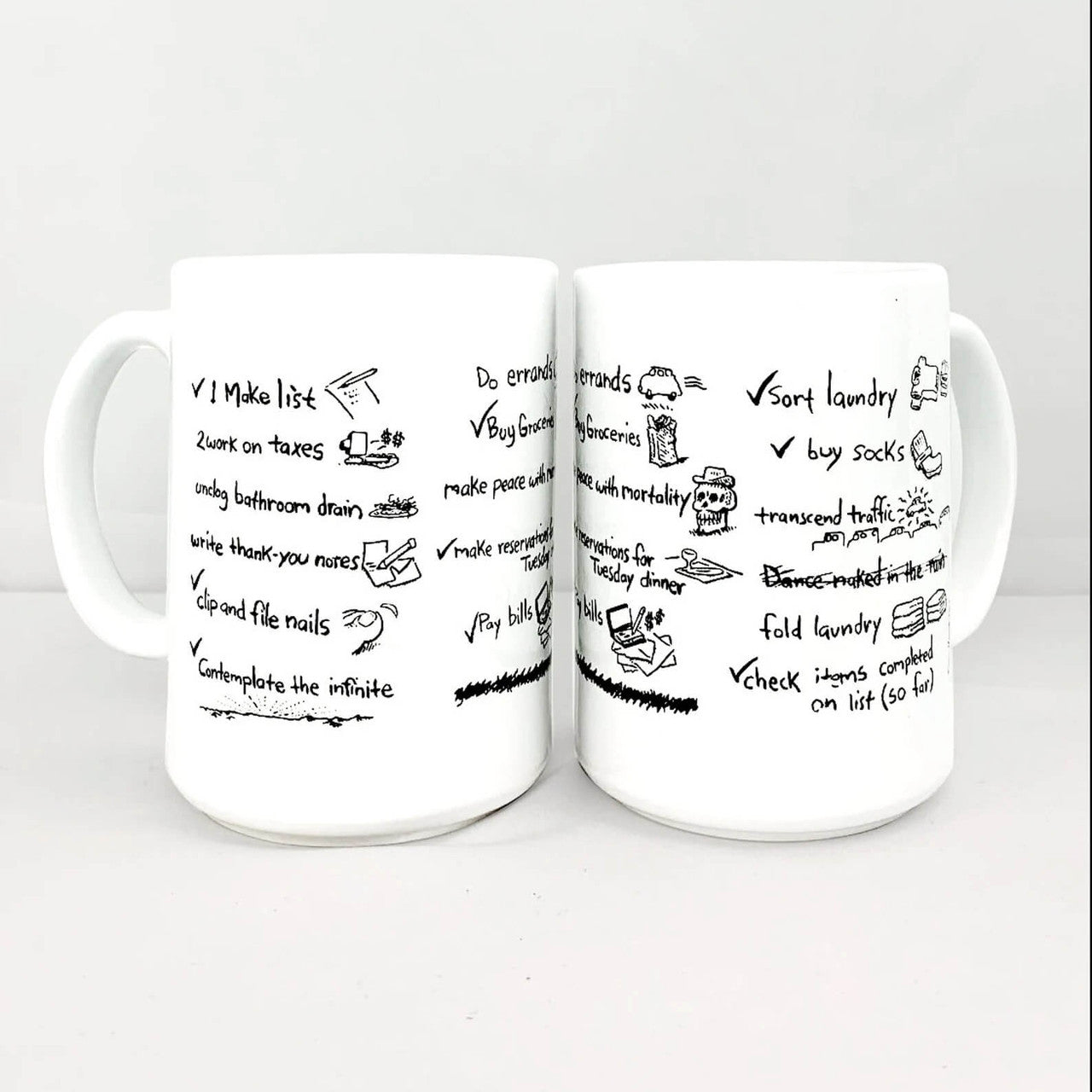 The List Mug by Sam Hurt