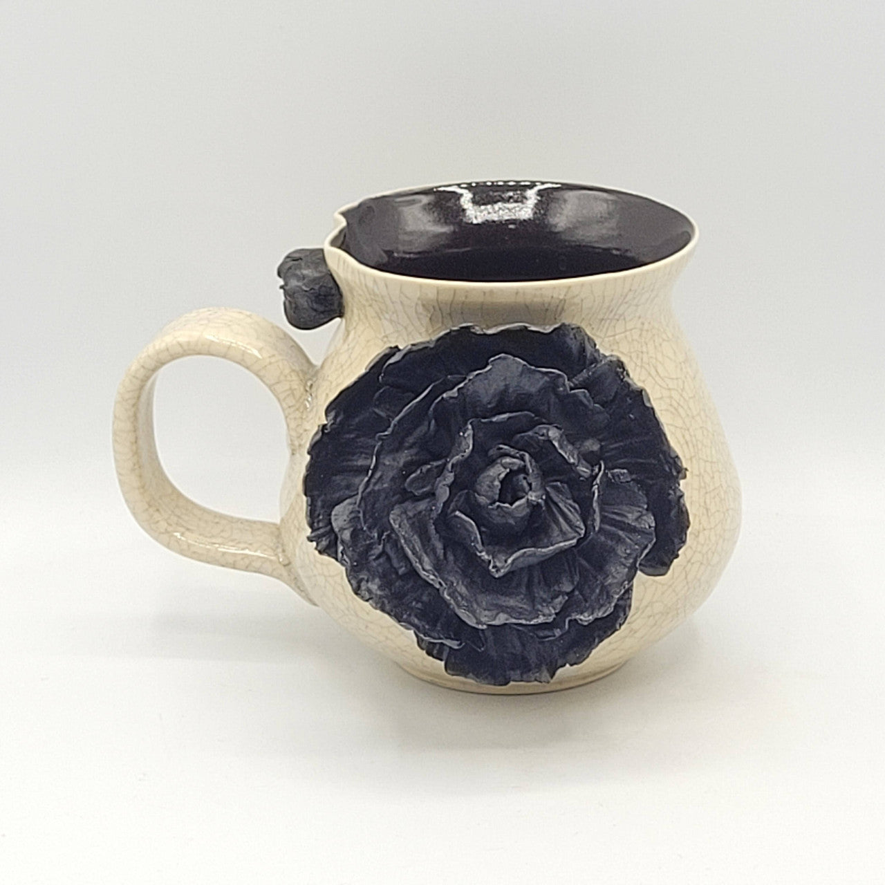 Bloomin' Peony Mug 1 by Sarah Beth Pottery