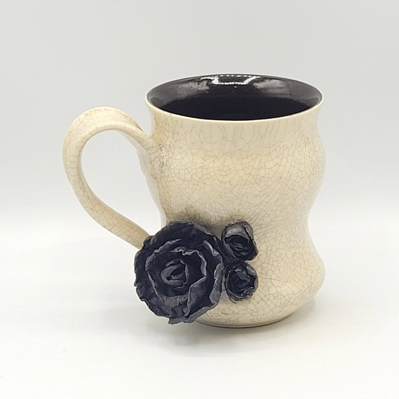 Bloomin' Peony Mug 2 by Sarah Beth Pottery