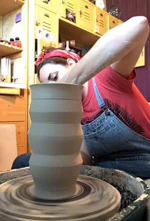 Haas, Queen! - Bowl by Sarah Beth Pottery