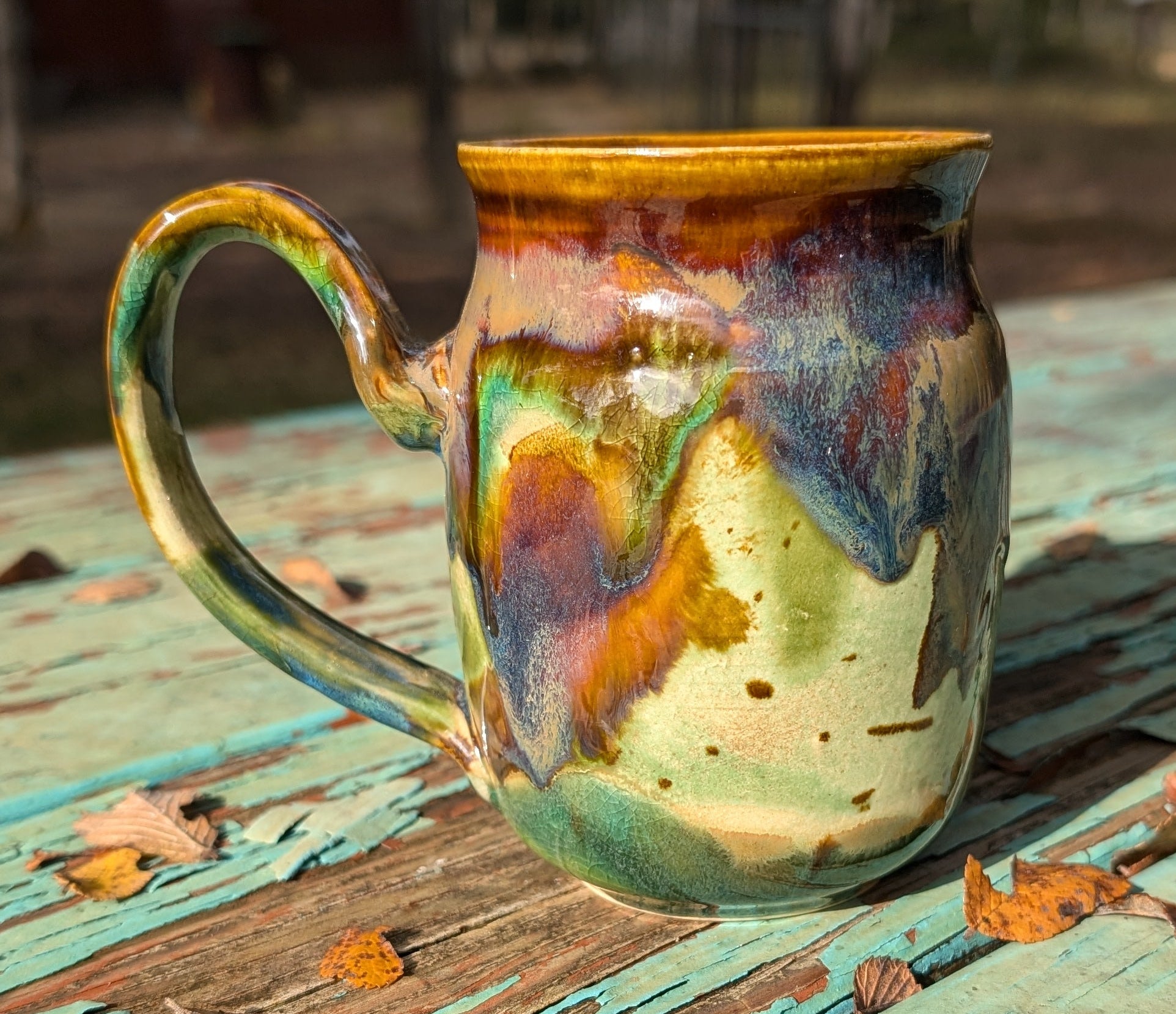 Landscape Mug #2 by Sarah Beth Pottery