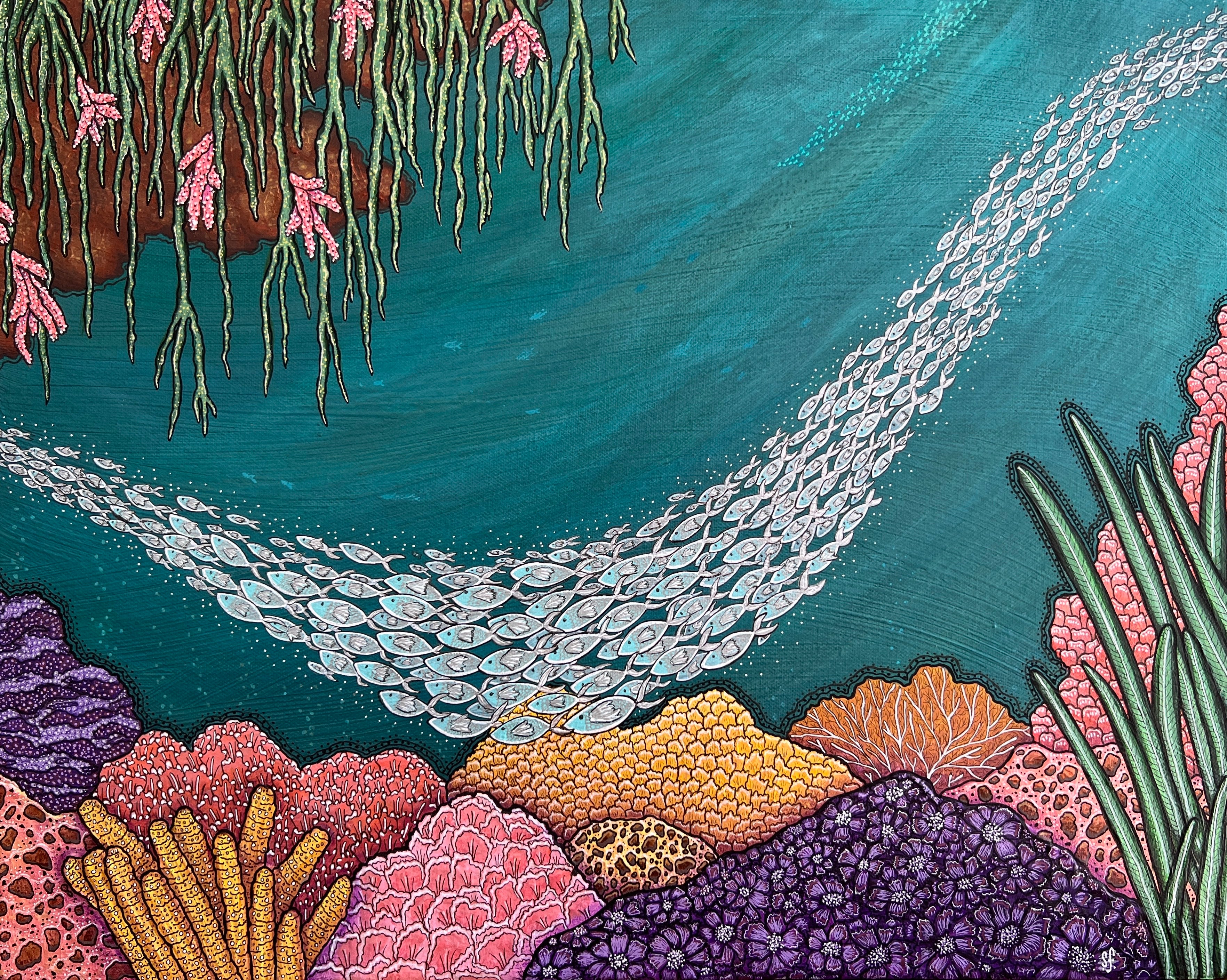 Dream Sea Journey Print by Sarah Figueroa