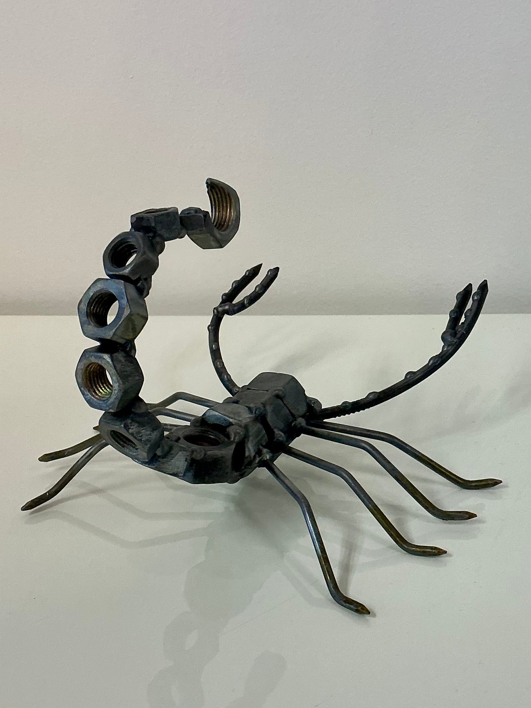 Scorpion Metal Art Sculpture #1 by Bernardo Meza of Meza Metal Sculptures