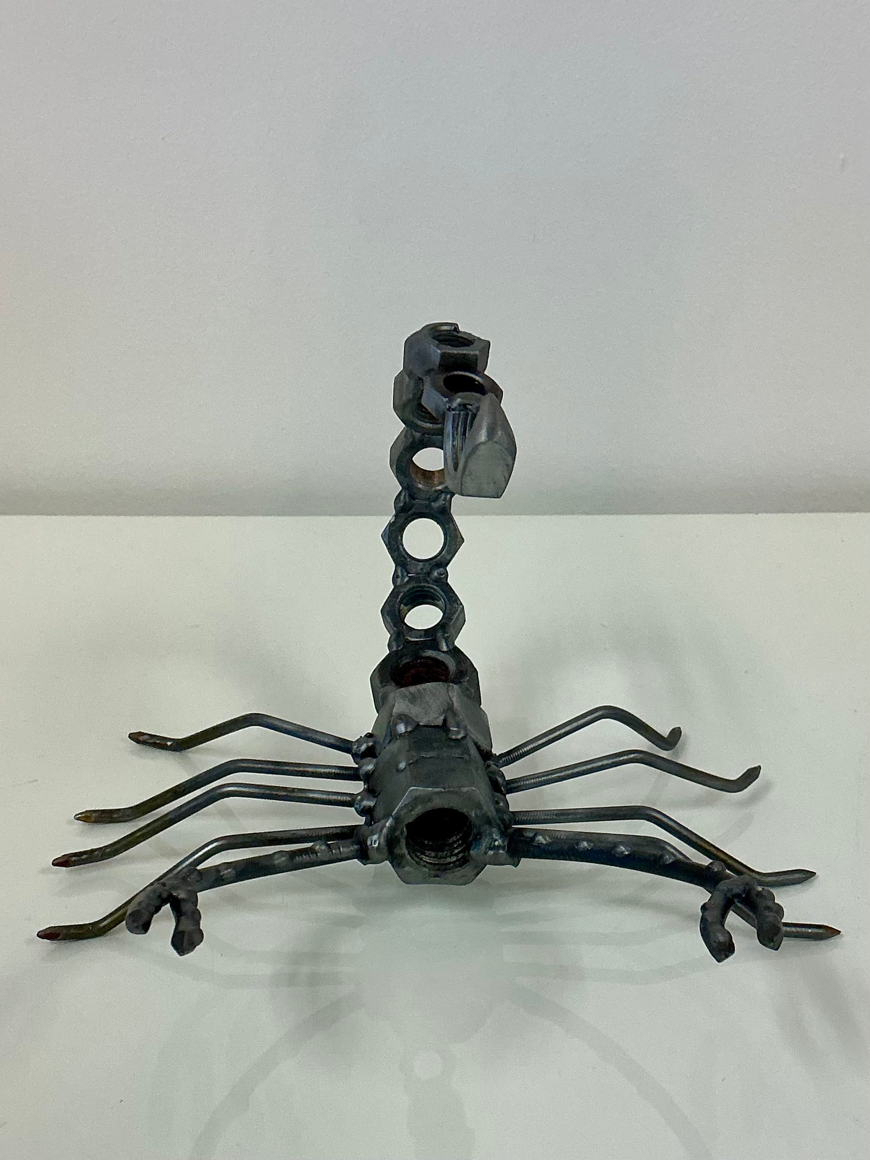 Scorpion Metal Art Sculpture #1 by Bernardo Meza of Meza Metal Sculptures