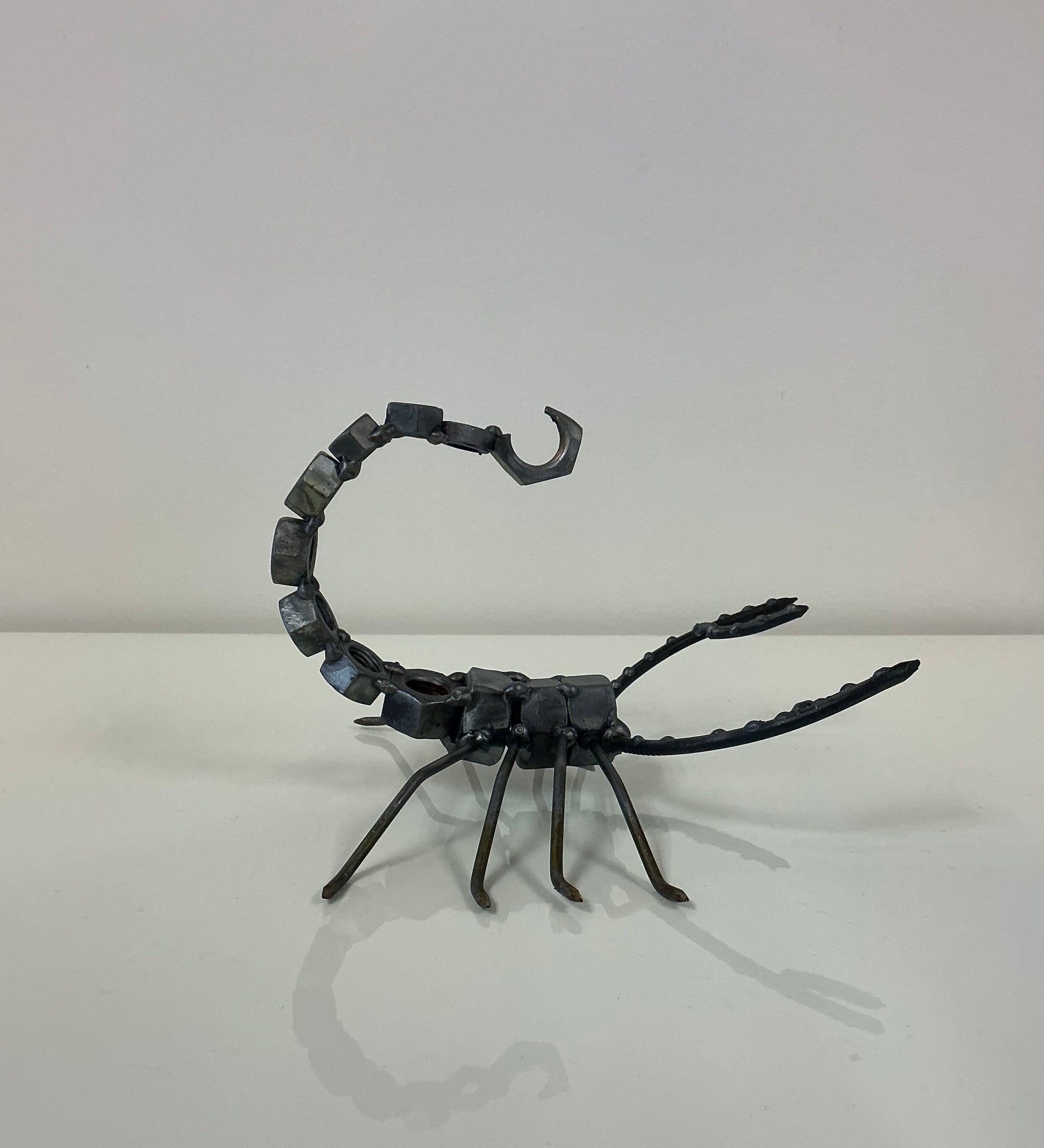 Scorpion Metal Art Sculpture #1 by Bernardo Meza of Meza Metal Sculptures