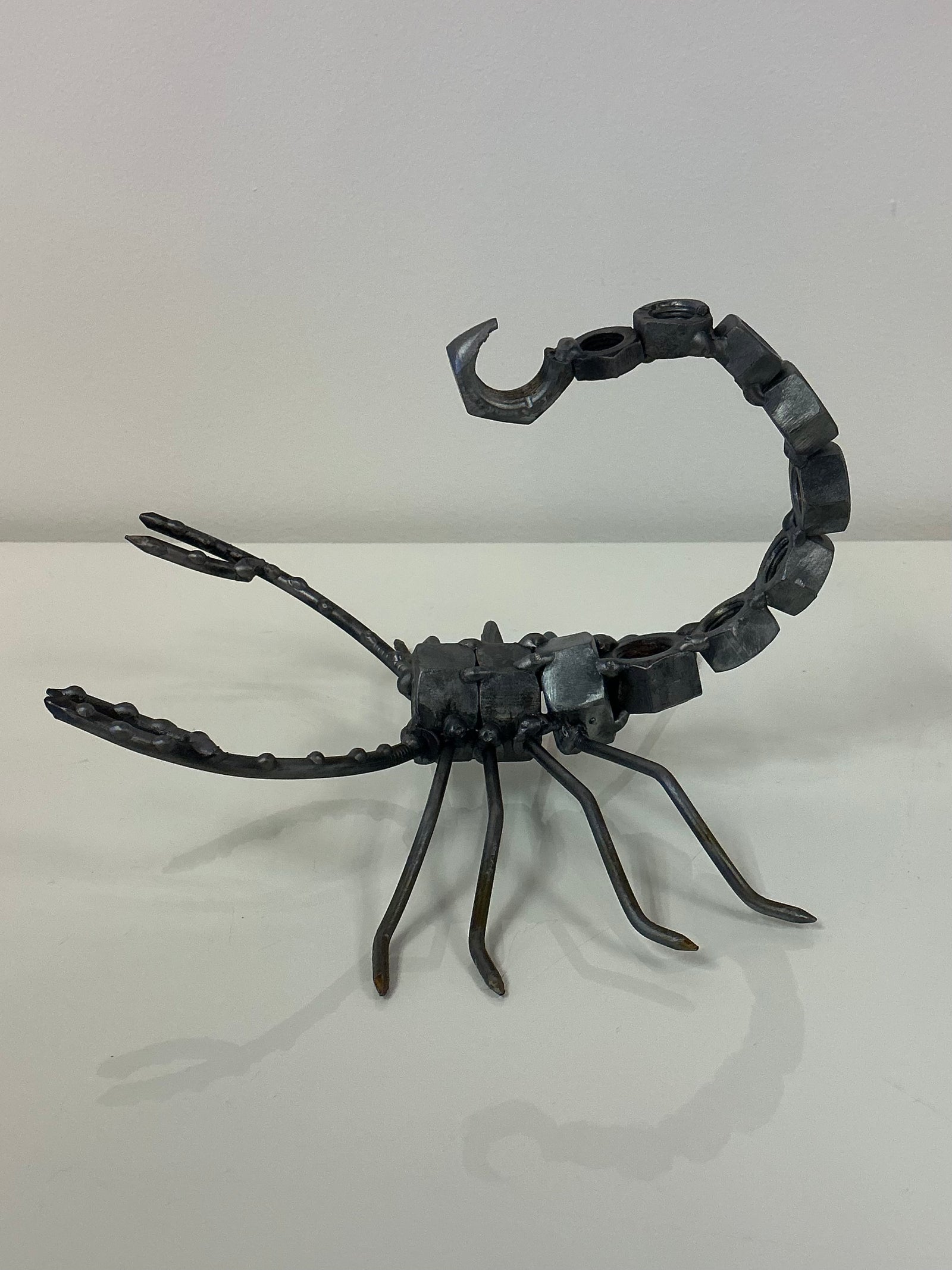 Scorpion Metal Art Sculpture #1 by Bernardo Meza of Meza Metal Sculptures