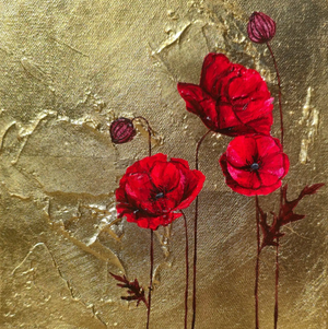 Handful of Poppies VI by Lauren Hua