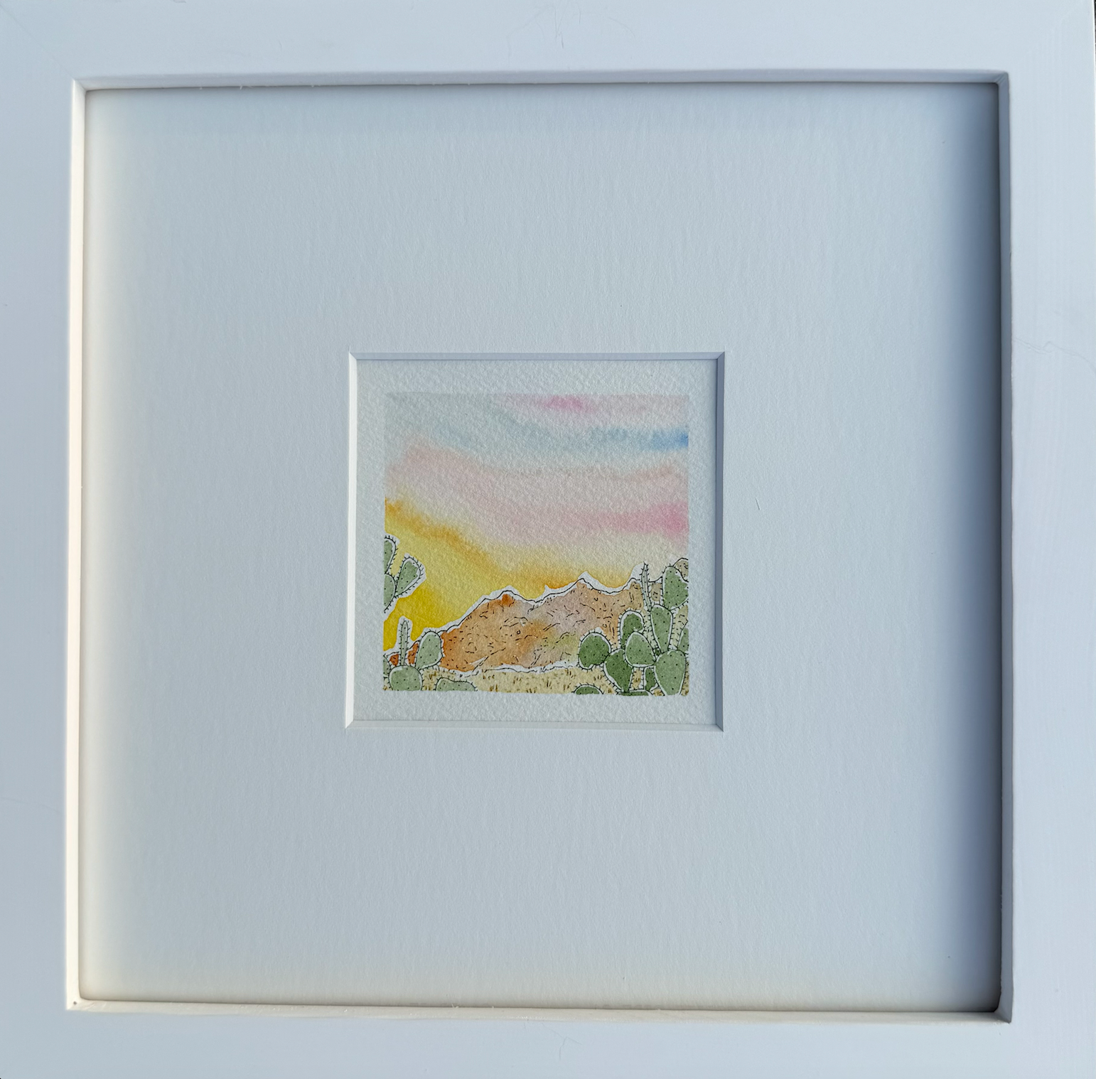 Prickly Sunset by Sally Van Horn