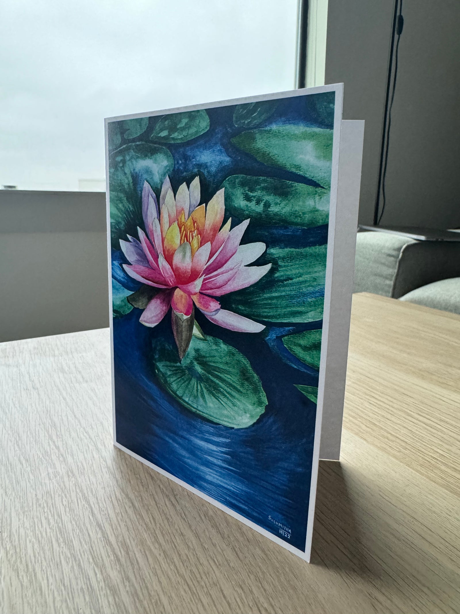 Serenity Greeting Cards by Sushmitha Din Kashi