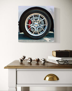 2005 Silver Ford GT Wheel by Shan Fannin