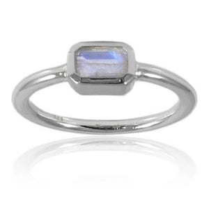 Iceland Rectangle Stacking Rings by Sikara & Co.