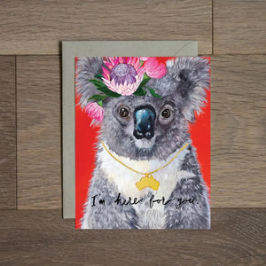 Sympathy Card + Koala by Stationery Bakery