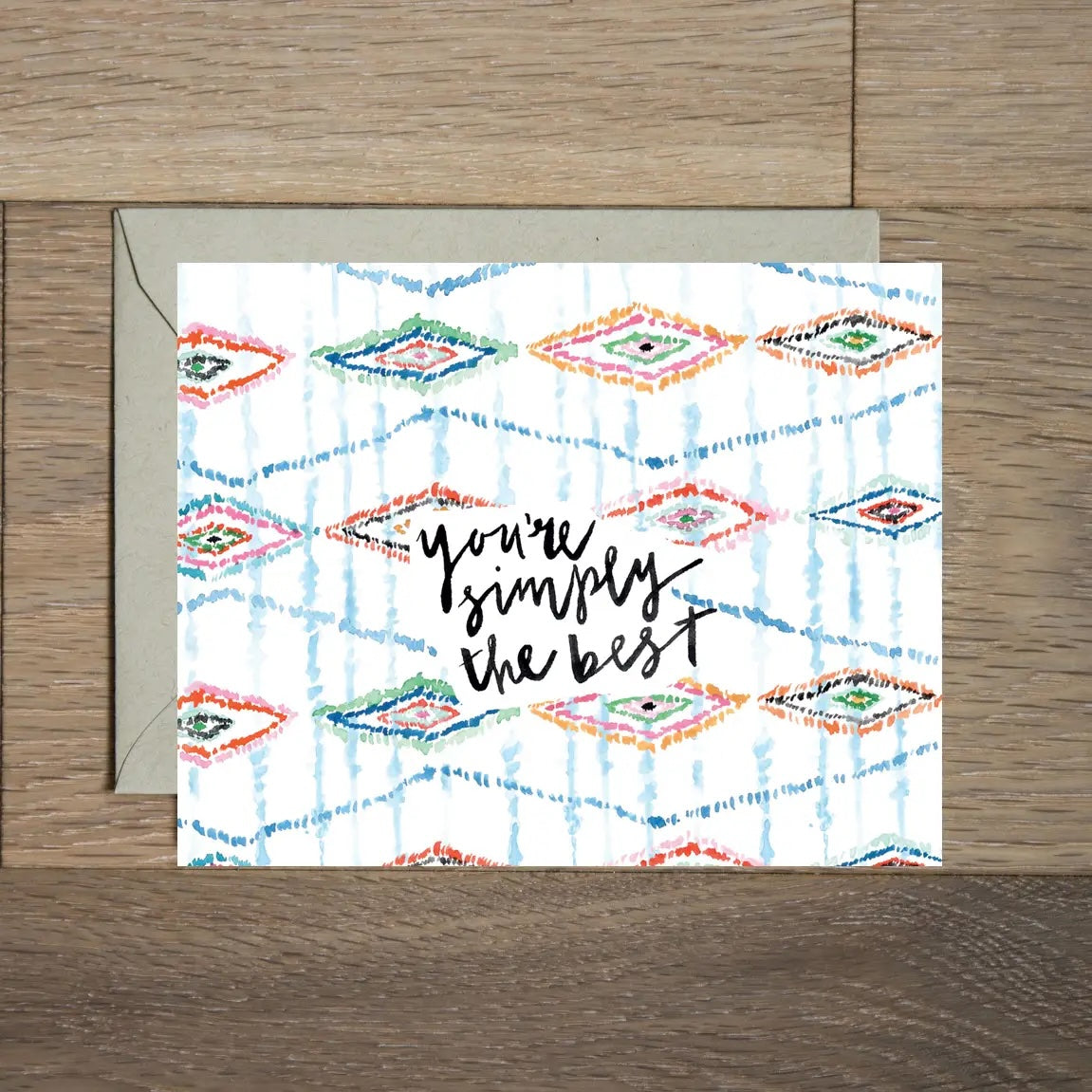 You're Simply the Best Card by Stationery Bakery