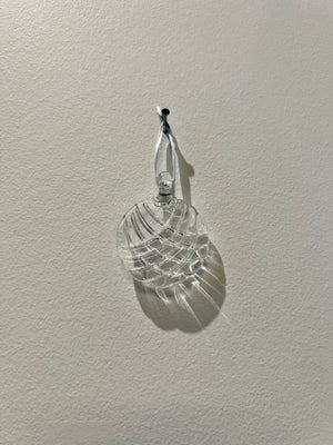 Clear Glass Christmas Ornament by Steve Vaught