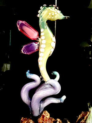 Crystal Fantaseahorse by Steve Vaught & Jimmy Bennett III