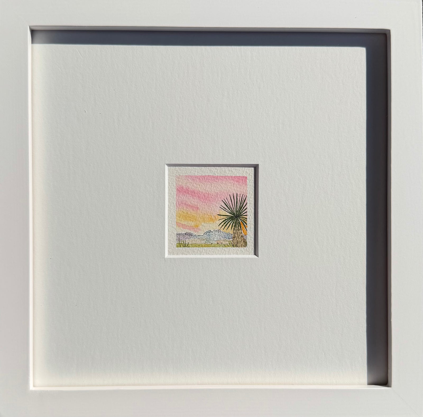 Yucca At Sunset by Sally Van Horn