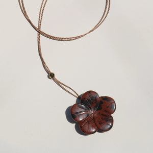 Mahogany Obsidian Necklace by VIBE