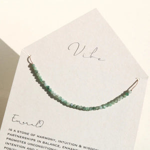 Emerald Necklace by VIBE