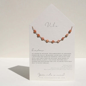 Sunstone Suns Necklace by VIBE