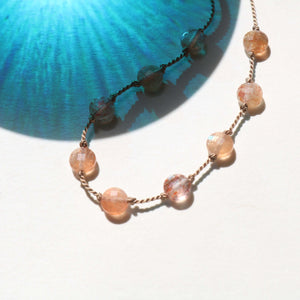 Sunstone Suns Necklace by VIBE