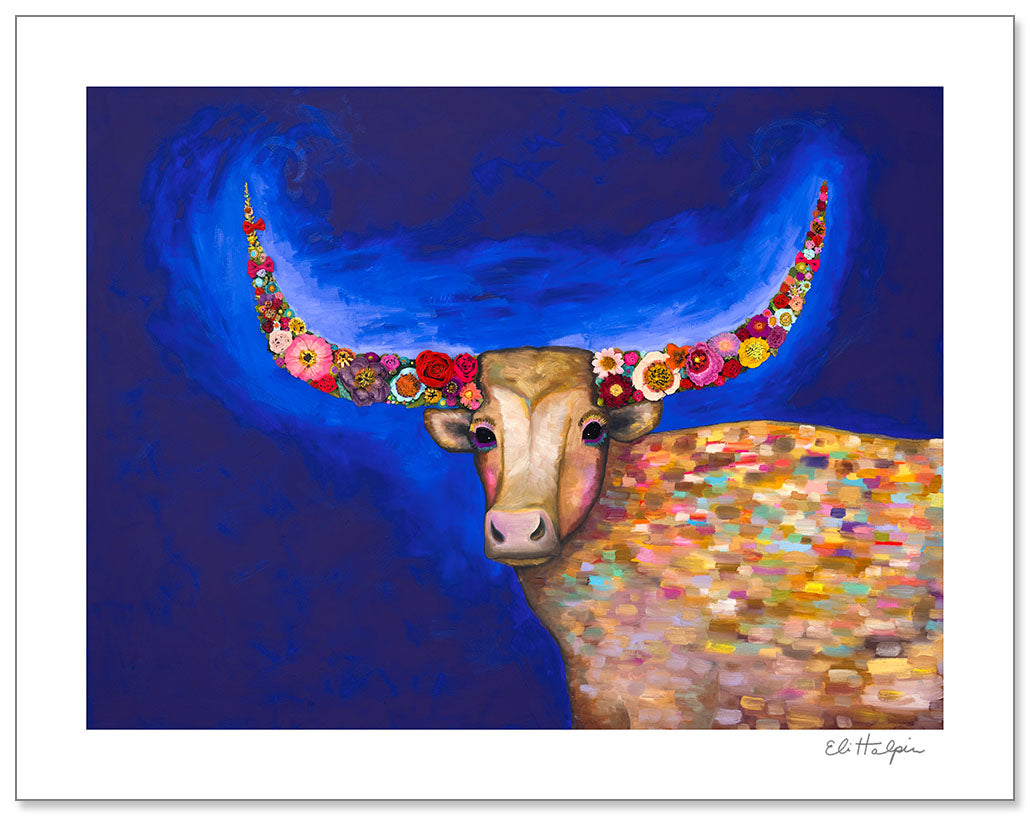 Wild Rose Print by Eli Halpin + 11"x14" Paper