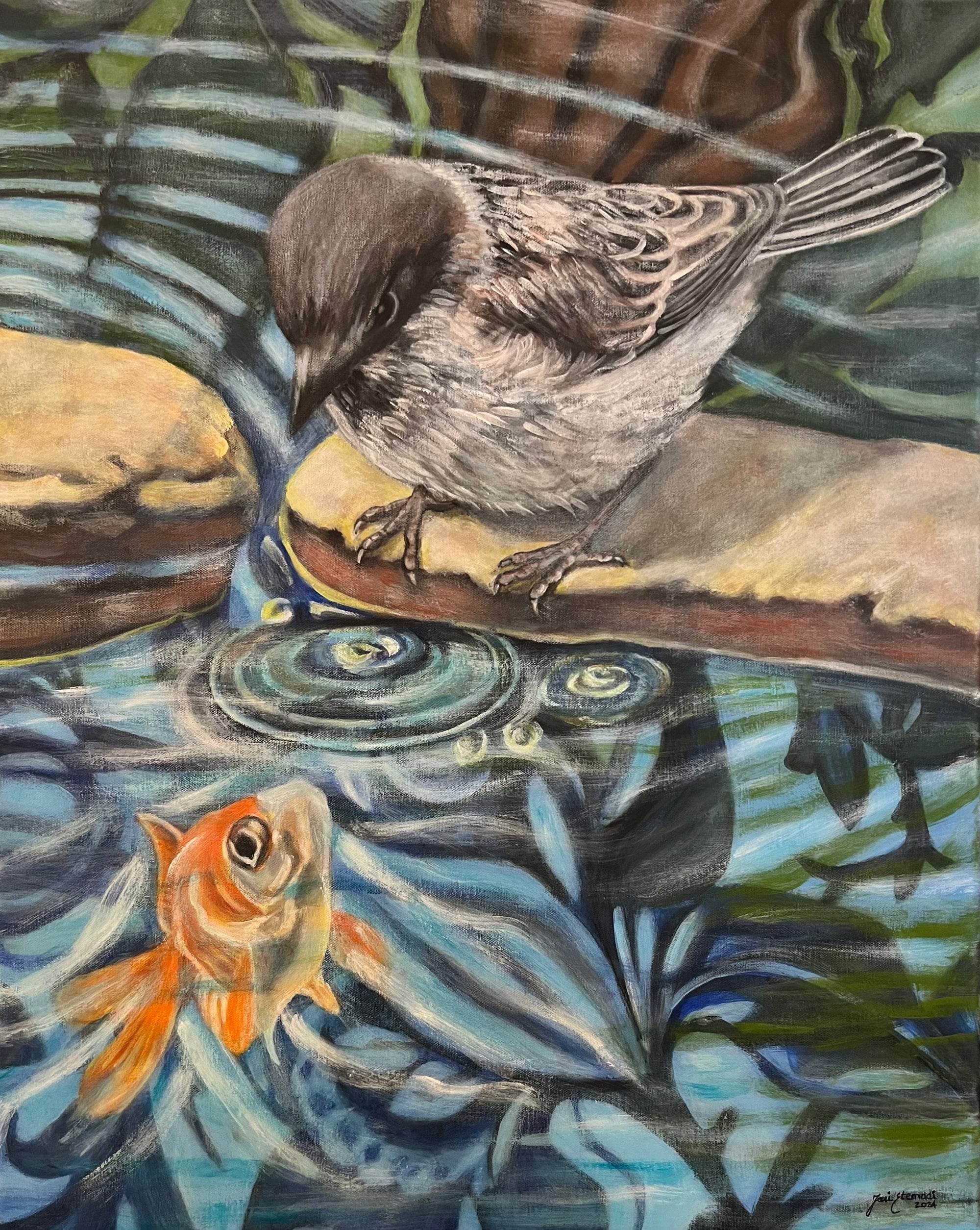 A Reflection Of Coexistence by Zari Etemadi