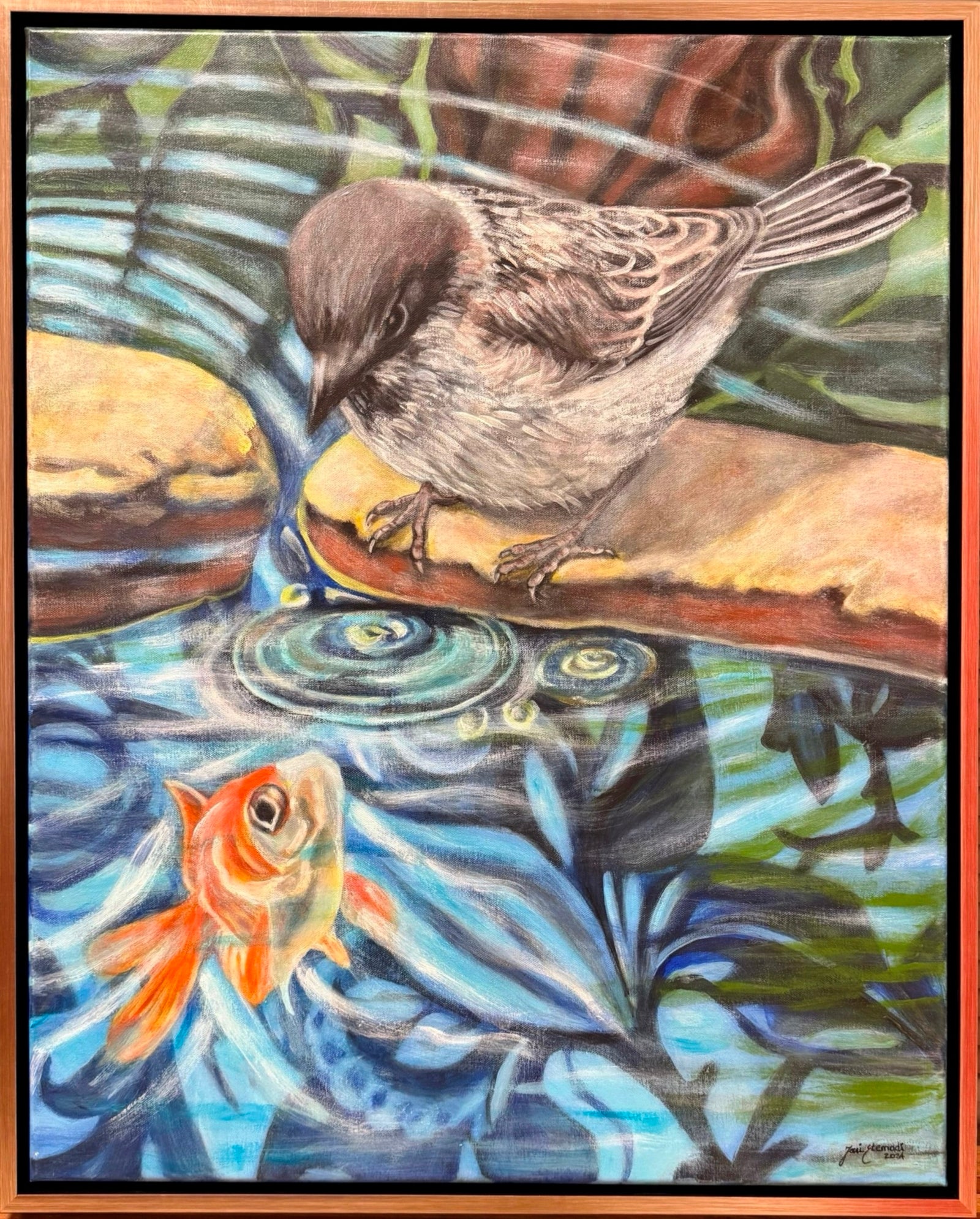 A Reflection Of Coexistence by Zari Etemadi