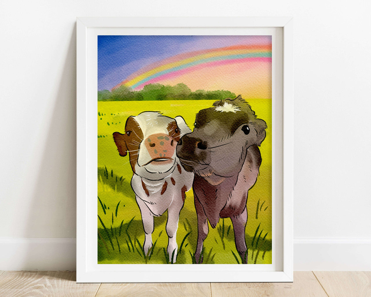 Moo Print by Zoee Xiao
14”h x 11”w paper print - unframed